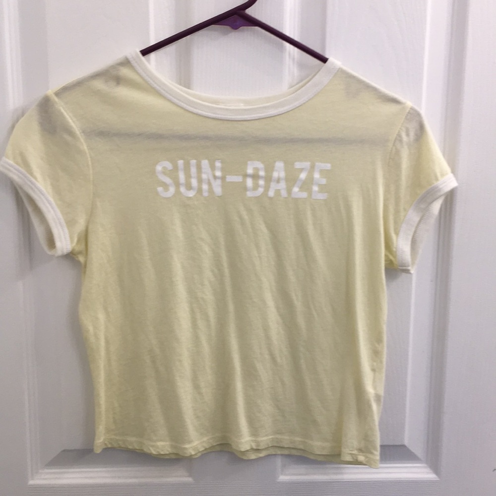 Garage crop top